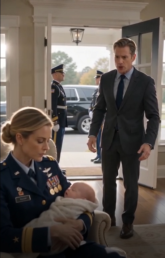 My Husband Left Me in Labor for His Mother’s Birthday — Two Days Later, the Military Was Waiting for Him