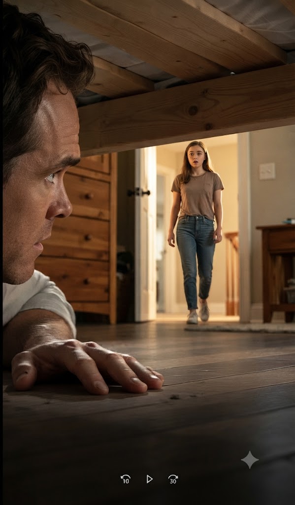 A Father Hides Under the Bed, Then Hears His Daughter Beg Through Tears