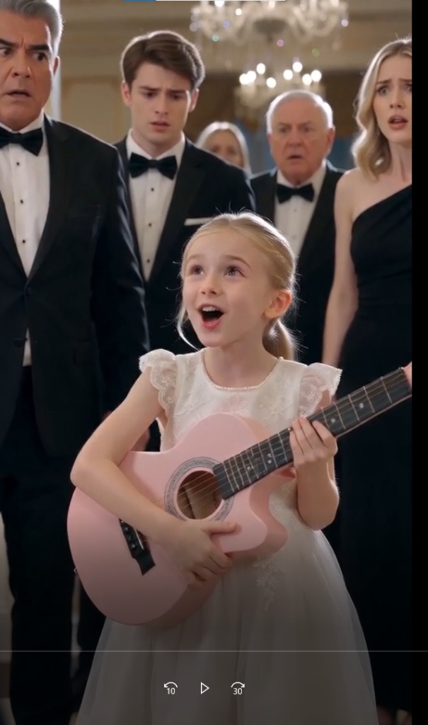 A Grandfather Throws His Granddaughter Out of the Party, Then Smashes Her Guitar in Front of Her