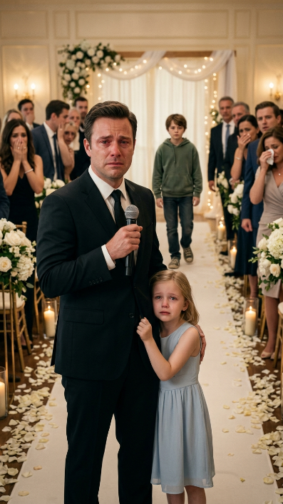 A Boy in a Green Hoodie Walked Into the Wedding, and the Mute Little Girl Suddenly Spoke
