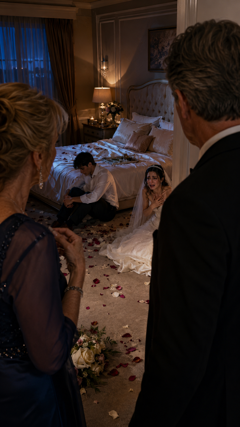 The Groom Whispered, “She Had to Pay”