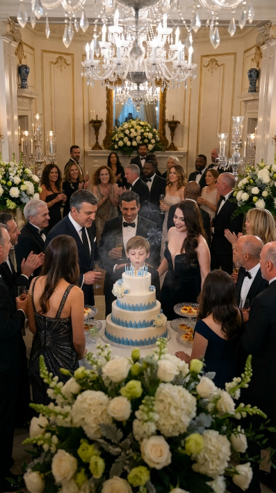 THE RICH BOY EXPOSED AS A SWITCHED CHILD AT HIS OWN BIRTHDAY PARTY