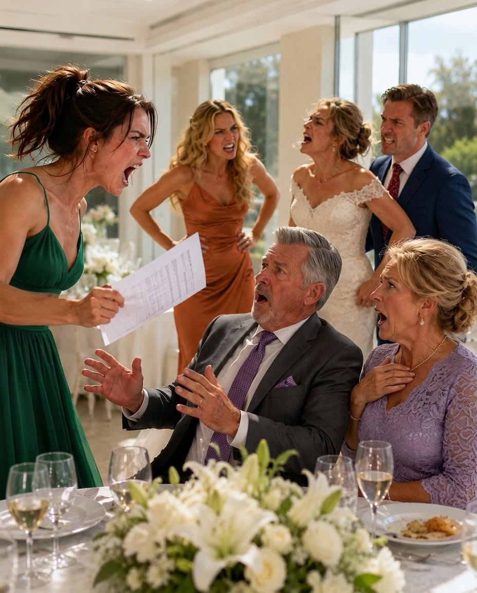 THE RECEIPT THAT SILENCED THE WEDDING