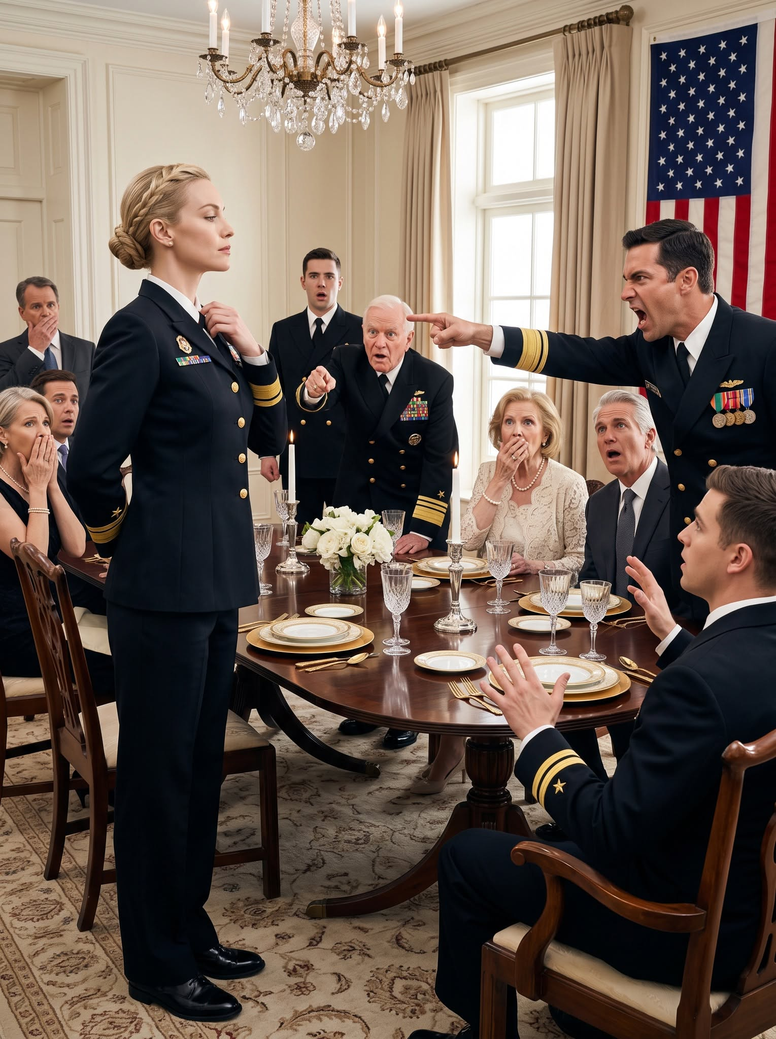 THE NIGHT THE WHOLE ROOM SALUTED THE WOMAN THEY CALLED A LIAR