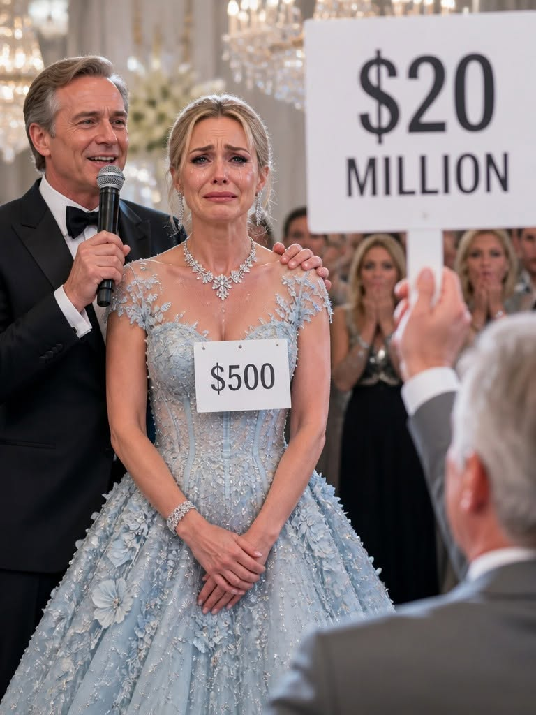MY HUSBAND AUCTIONED ME FOR $20... THEN A STRANGER OFFERED $2 MILLION—AND HANDED HIM THE ONE DOCUMENT THAT DESTROYED HIS ENTIRE LIFE.