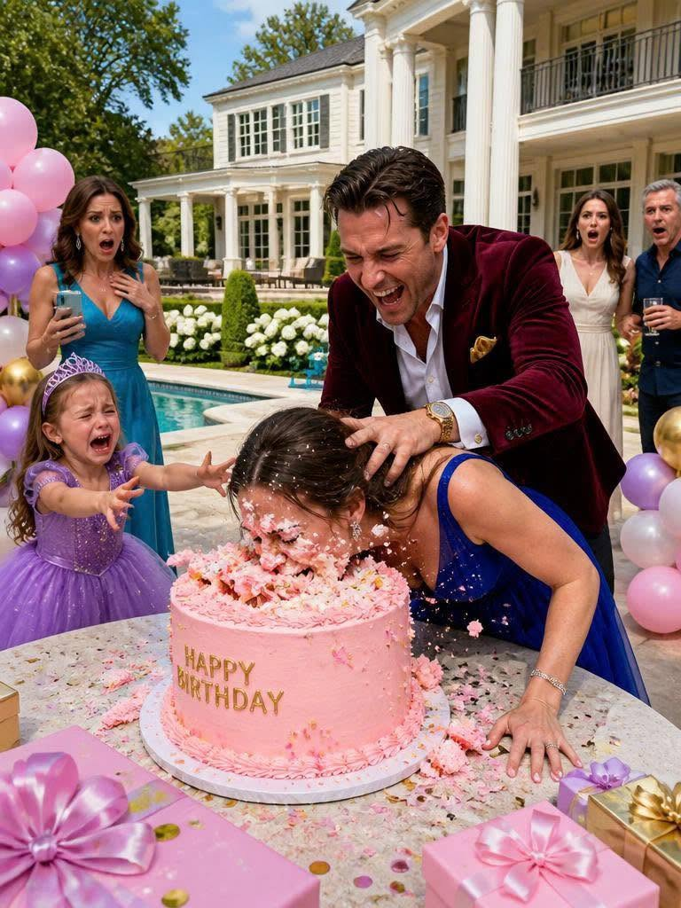 HE SLAMMED HER FACE INTO THEIR DAUGHTER'S BIRTHDAY CAKE... THEN THE ORCHID RING BROUGHT AN EMPIRE TO ITS KNEES