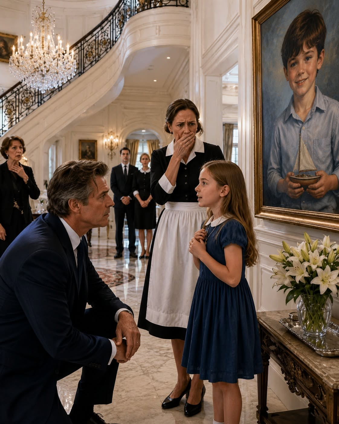 THE BOY IN THE PORTRAIT WHISPERED HER NAME BEFORE THE HOUSE BURNED