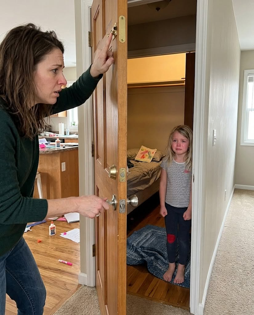 THE BABYSITTER WHO LOCKED A 7-YEAR-OLD BEHIND TWO DOORS