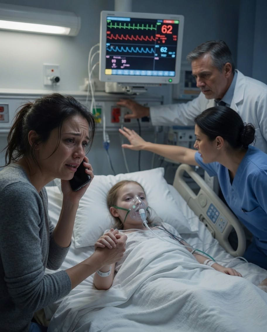 THE NIGHT THE ICU ALARM EXPOSED A FATHER