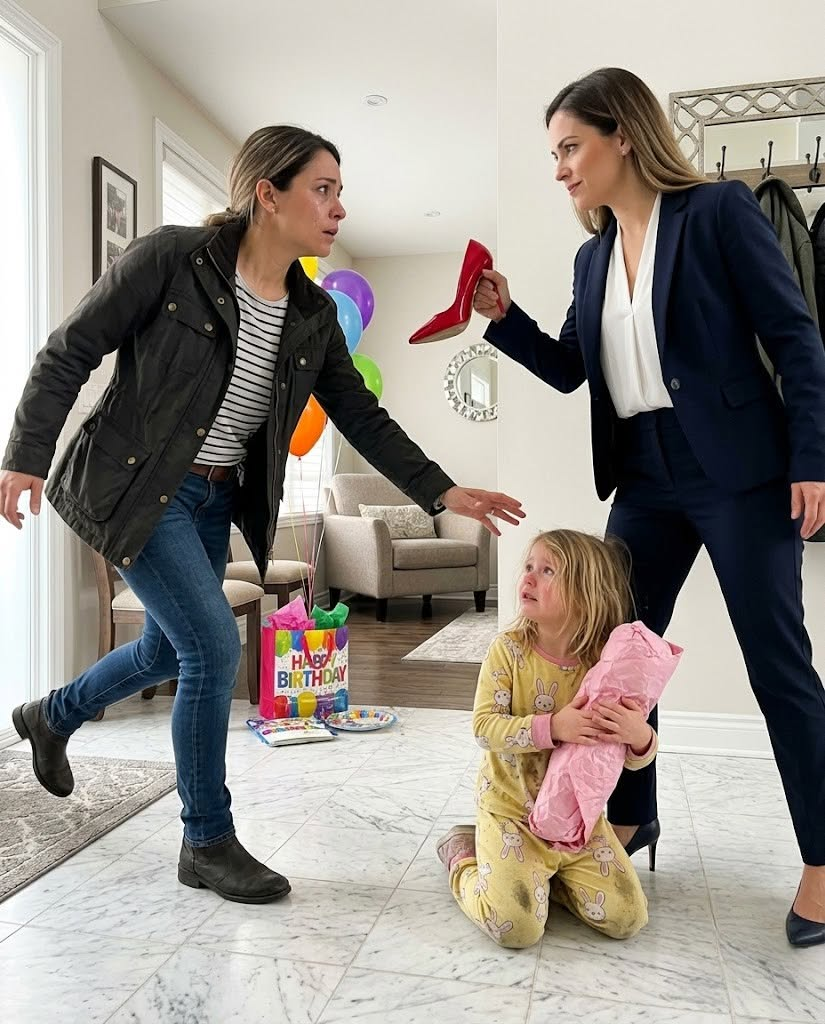 SHE STEPPED ON MY DAUGHTER'S HAND IN MY OWN HOUSE, BUT ONE BUTTON TOOK EVERYTHING AWAY