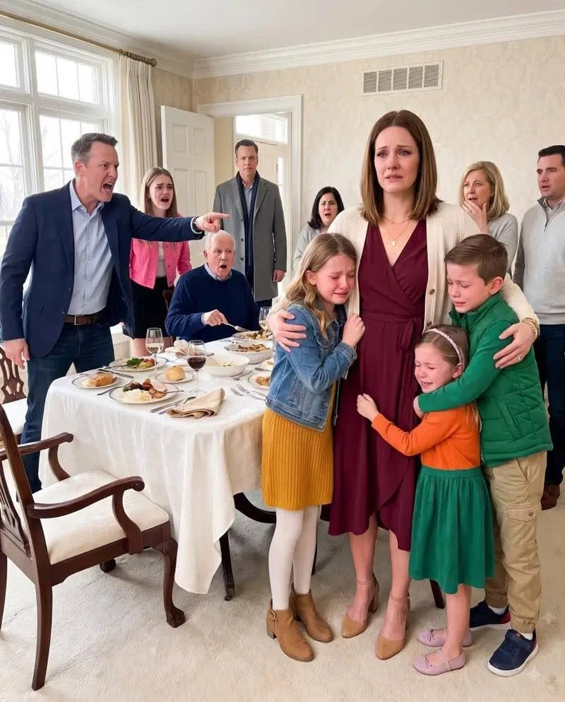 THE DEADBEAT WIFE THEY HUMILIATED AT DINNER
