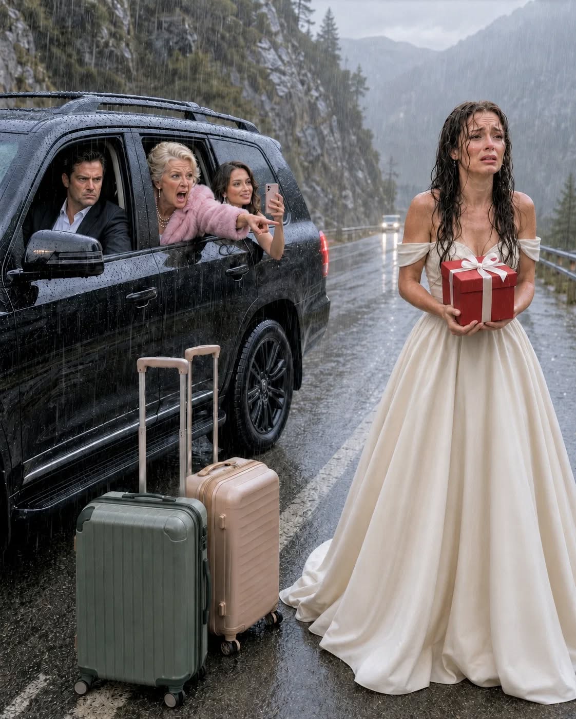 THE WOMAN THEY LEFT IN THE RAIN