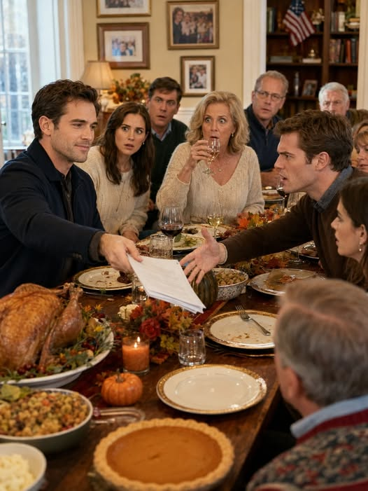 THEY SOLD HIS FATHER'S CABIN TO HUMILIATE HIM, BUT THE OWNER'S NAME ENDED THANKSGIVING DINNER