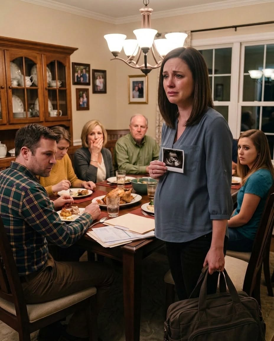 THE ULTRASOUND ON THE DINNER TABLE