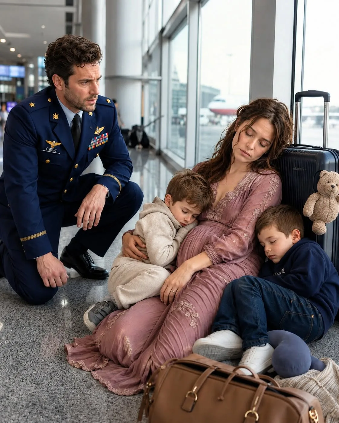 THE TWO BOYS AT GATE 47 LOOKED EXACTLY LIKE HIM... AND HIS MOTHER KNEW WHY