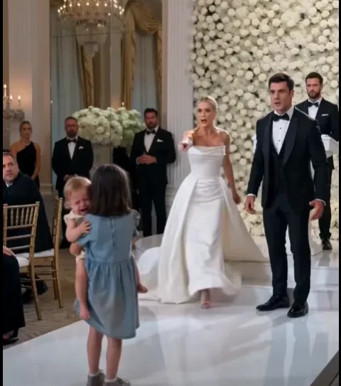 THE GIRL WHO CALLED THE GROOM DADDY