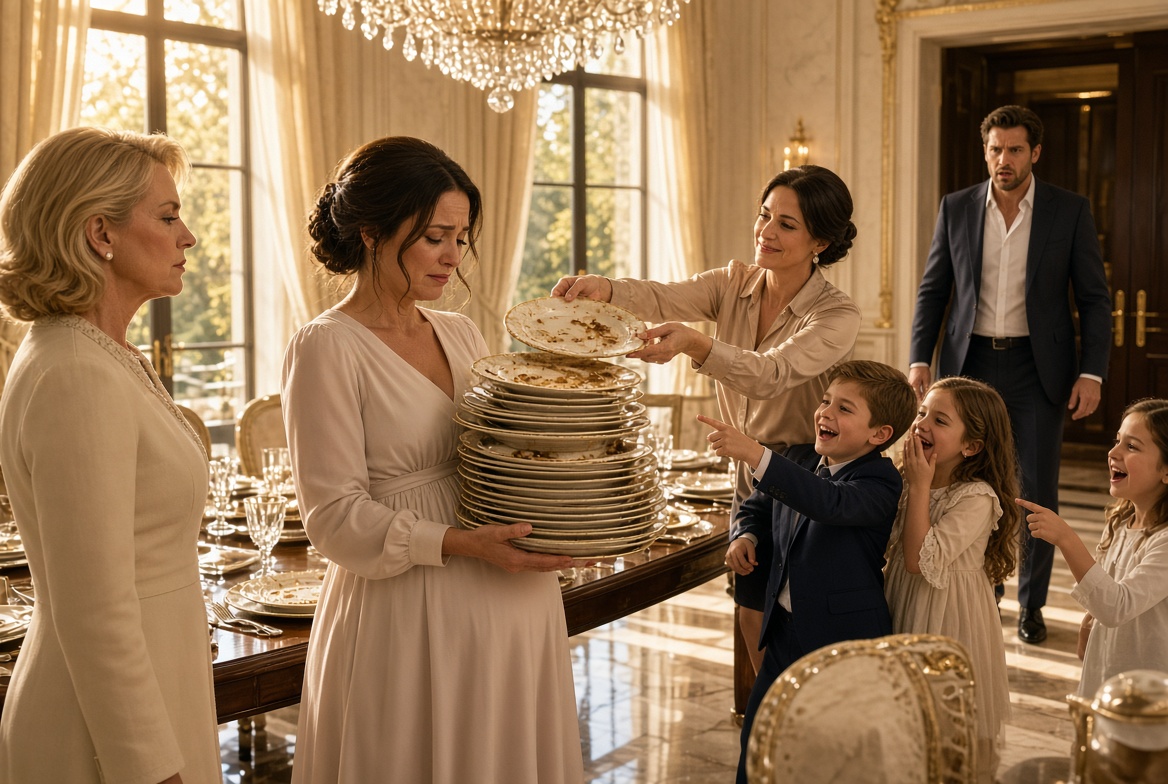 THE DAY THE DINNER TABLE FINALLY BROKE