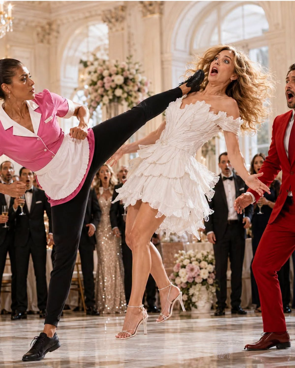 THE SALUTE THAT SHATTERED THE BALLROOM