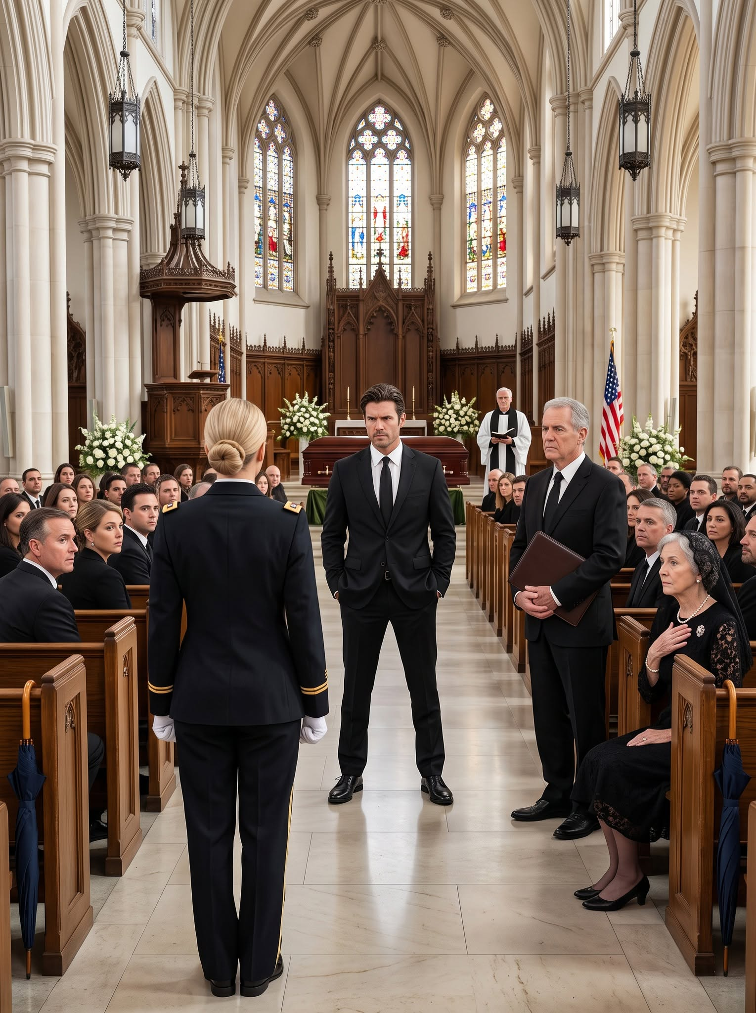 THE DAUGHTER THEY BANISHED FROM HER FATHER'S FUNERAL