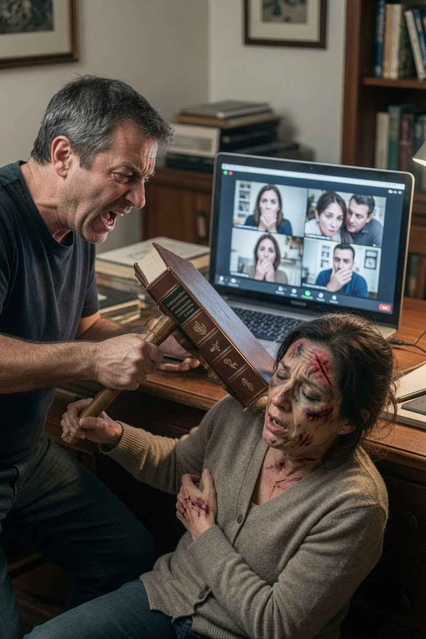 THE CAMERA NEVER BLINKED WHEN HER HUSBAND TRIED TO SILENCE HER