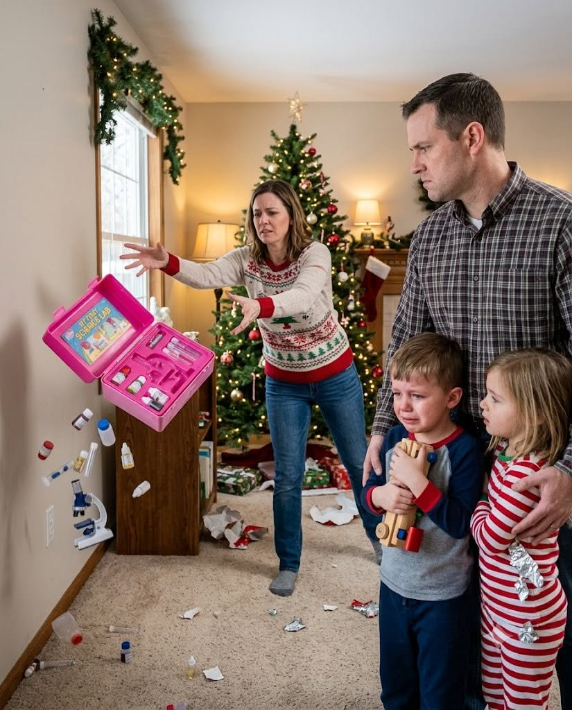 THE CHRISTMAS VIDEO THAT TURNED A FAMILY CELEBRATION INTO A CRIME SCENE