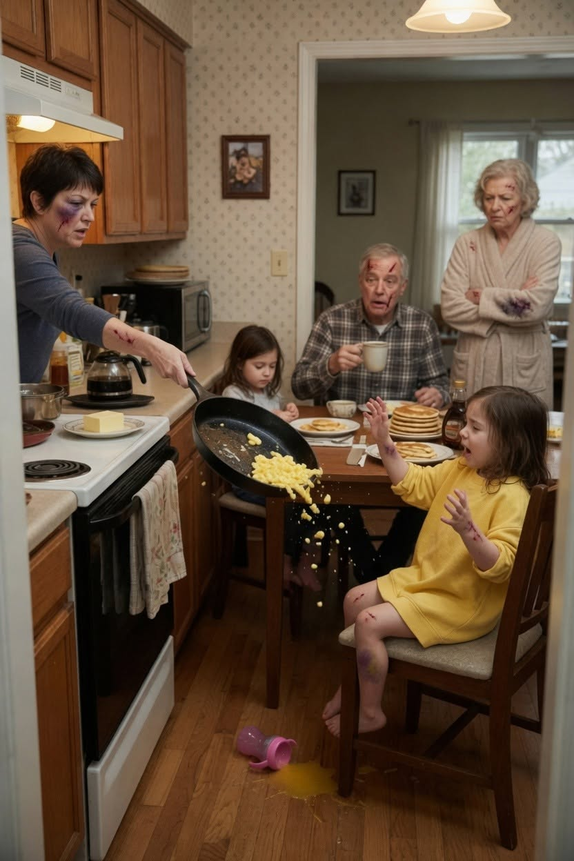 THE MESSAGE THAT SILENCED THE BREAKFAST TABLE
