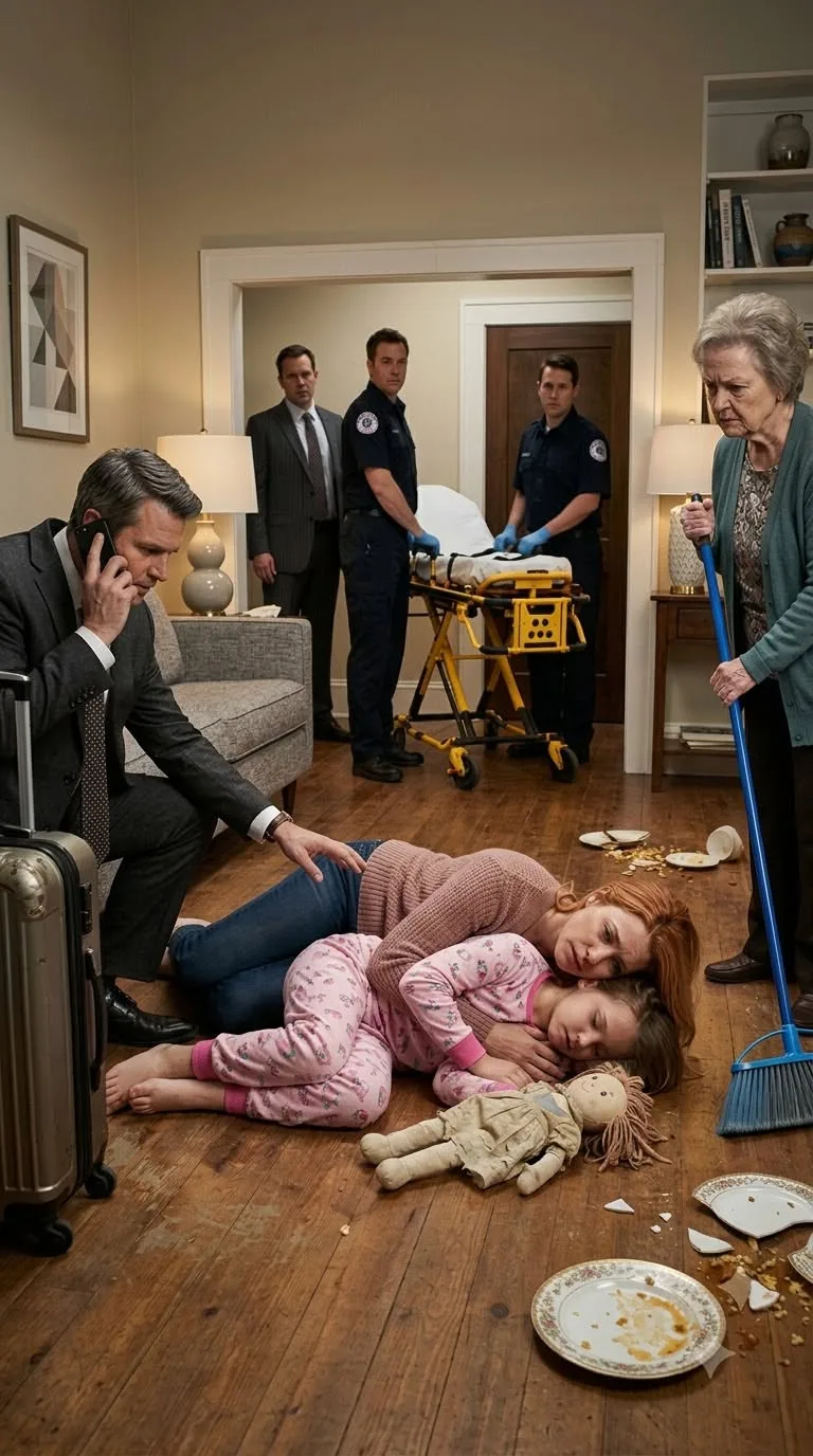 THE MEMORY CARD FELL FROM THE DOLL AND EVERYONE IN THE KITCHEN STOPPED BREATHING