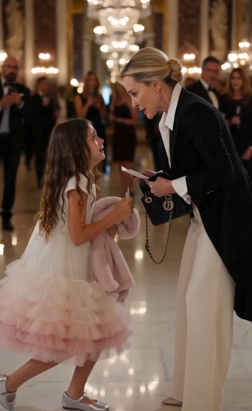 "The little girl hit the marble floor hard enough for the entire hotel lobby to turn.