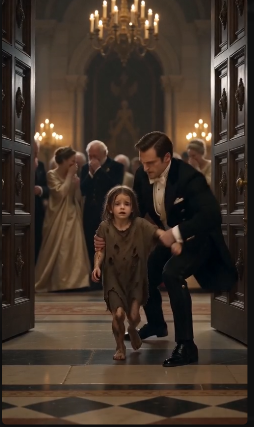 The King Hadn’t Smiled in 8 Years… Until a Hungry Little Girl Walked Into the Royal Banquet Barefoot