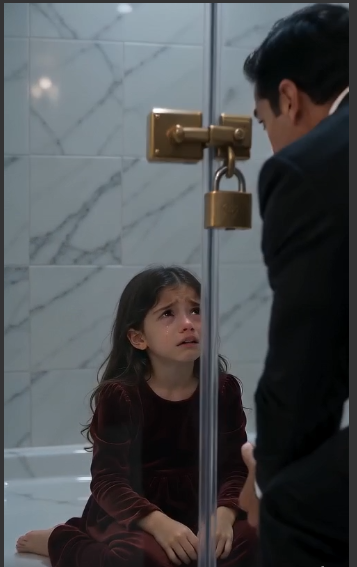 La niña que lloró mientras su padre se la llevaba bajo la nieve
