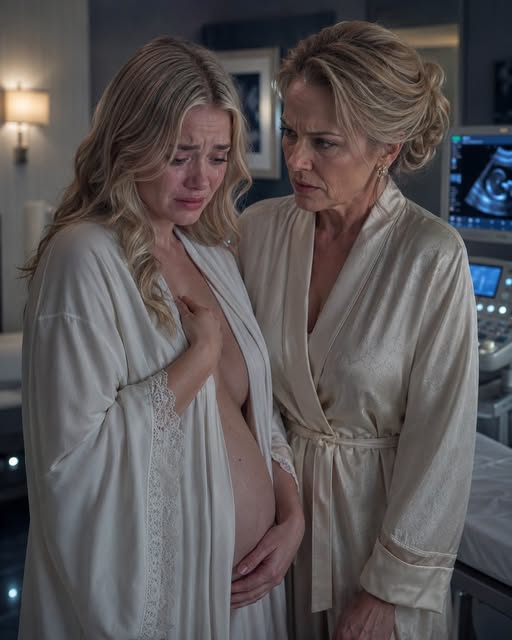 “Who Did This?” I Saw Footprint Bruises on My Nine-Month-Pregnant Daughter Before Her Final Ultrasound, Never Knowing One Calm Message Would Freeze Her Doctor Husband’s Empire and Expose His Threats While the Baby’s Heartbeat Echoed