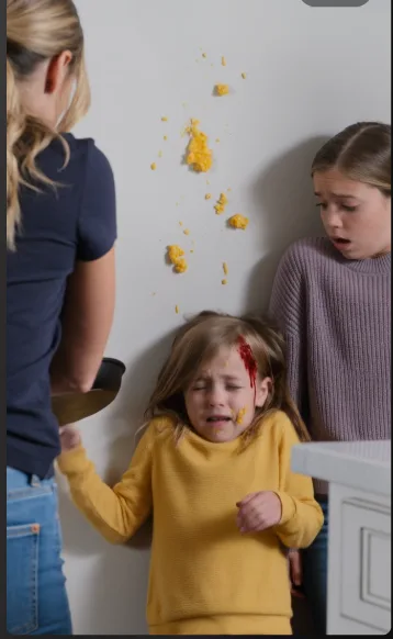 "She sat at the wrong table!" With those chilling words, a normal family breakfast erupts into absolute chaos. When an aunt violently attacks a young child with a searing hot frying pan, a mother's primal instinct takes over. Witness a shocking kitchen brawl where family ties are brutally shattered over a simple mistake. What dark secret pushed her over the edge?. - Royals