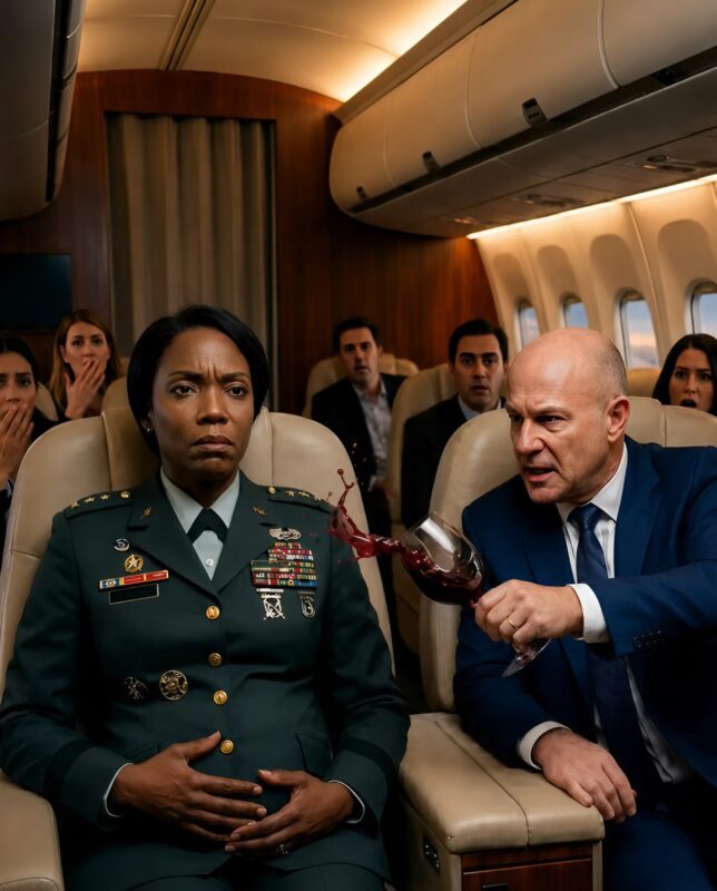 In the morning on the airplane, the director called a security officer to have a female veteran removed, however at that very moment, what the officer did shocked everyone present.