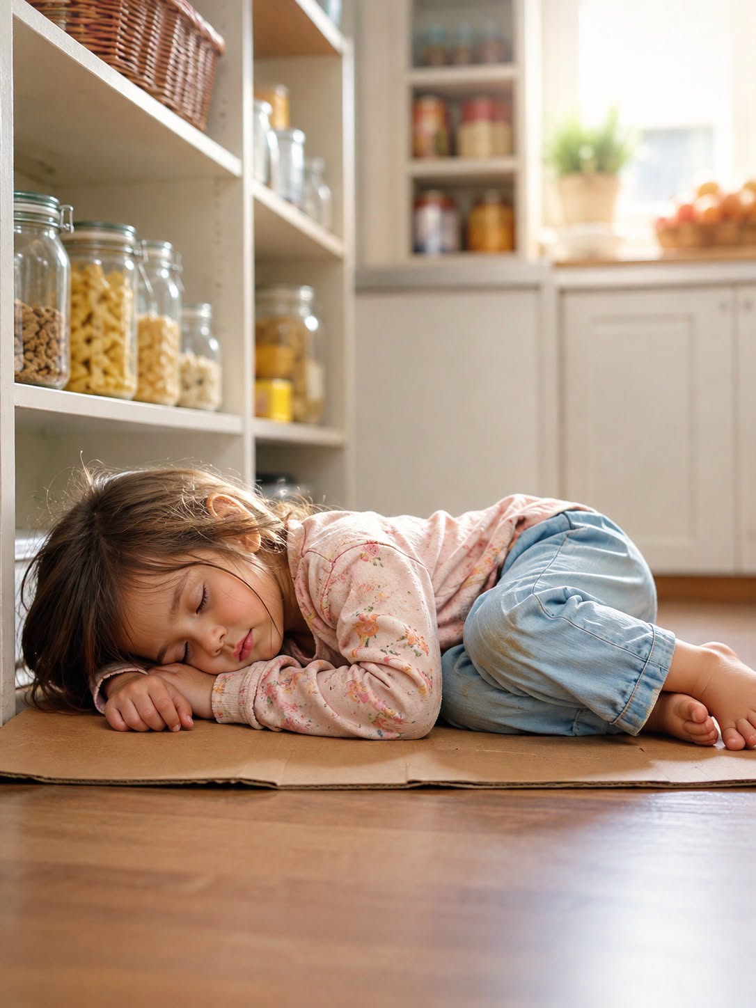 A Billionaire Finds A Poor Little Girl Asleep In His Pantry — Her Words Broke Him