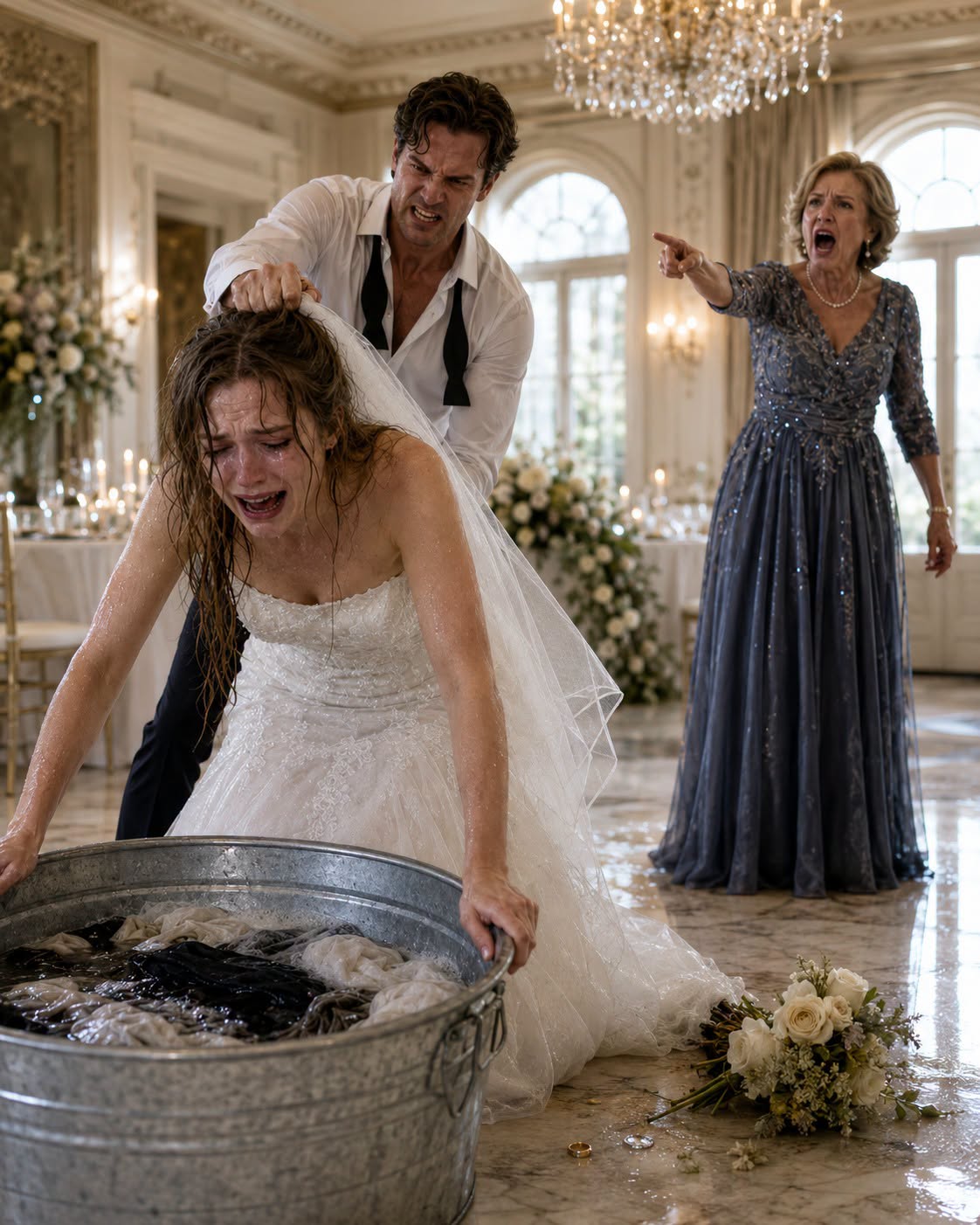 “Wash It Yourself.” On My Wedding Night, My Mother-in-Law Ordered Me to Hand-Wash the Family’s Dirty Underwear, and My Husband Slpped Me for Refusing—So I Left Quietly, Never Telling Them I Controlled the $120 Million Deal Saving His Company.