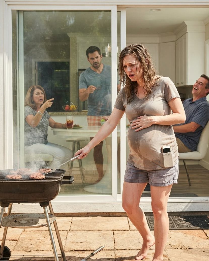 "I was eight months pregnant and suffering from heatstroke when my husband locked me out in the 100-degree backyard. ""Flip the burgers, the smoke is ruining my mother's hair,"" he yelled from the air-conditioned kitchen.
