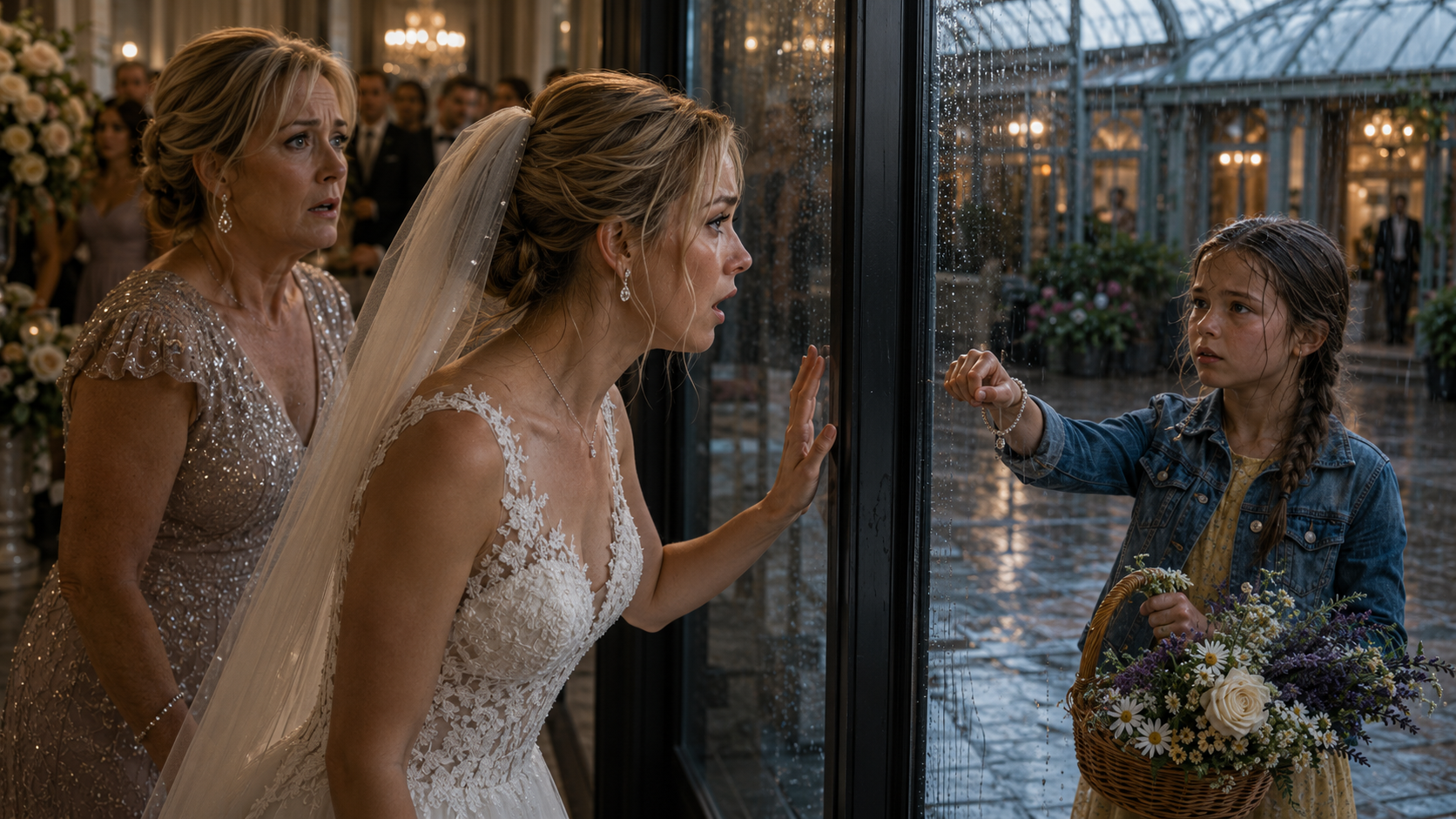 THE LITTLE FLOWER SELLER OUTSIDE MY WEDDING WORE MY DEAD SISTER’S BRACELET—THEN MY MOTHER TRIED TO STOP ME FROM OPENING THE BANK BOX