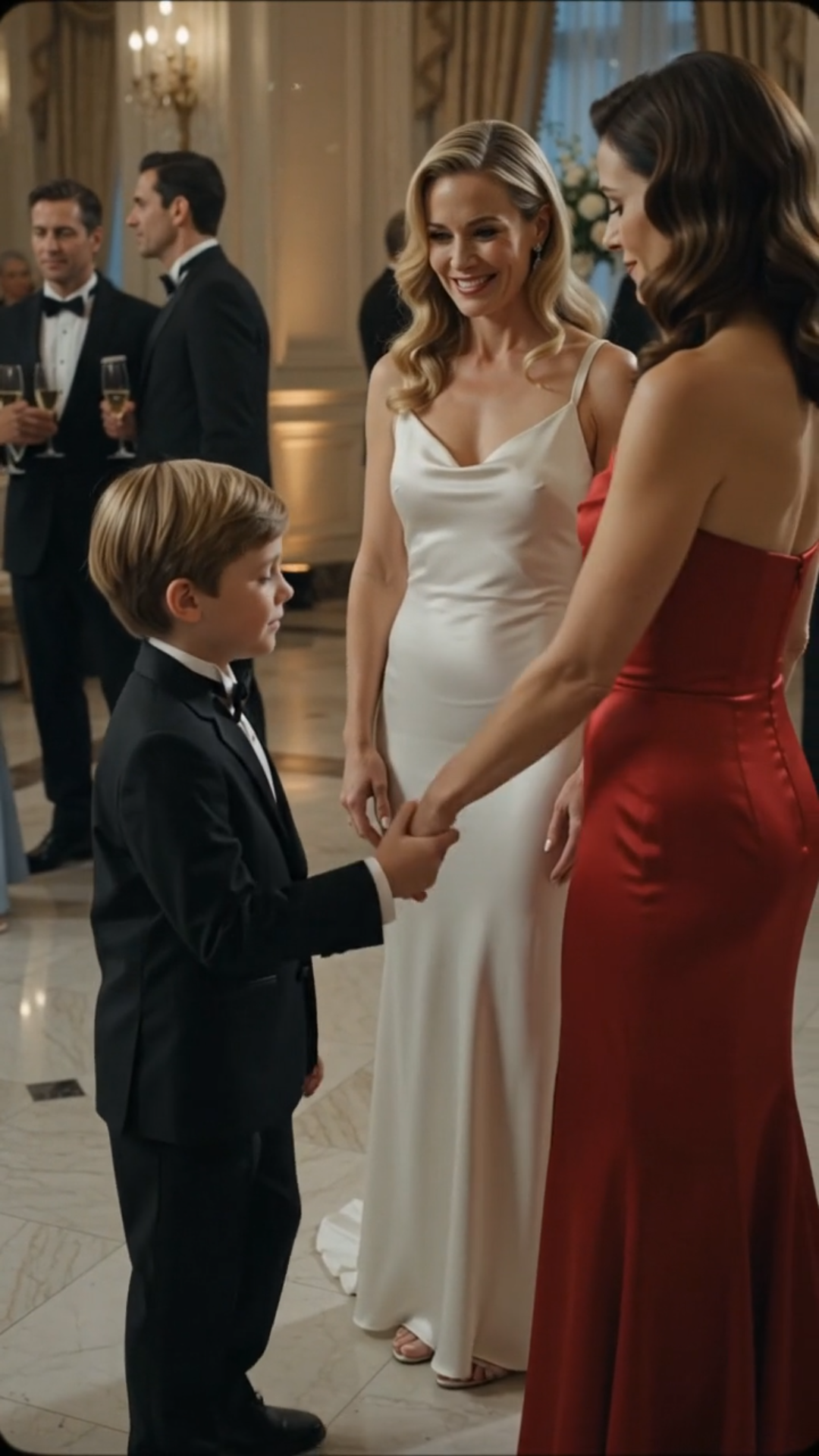 Her Son Called Another Woman “Mom” at the Gala—Then the Little Girl Exposed the Terrifying Reason Why