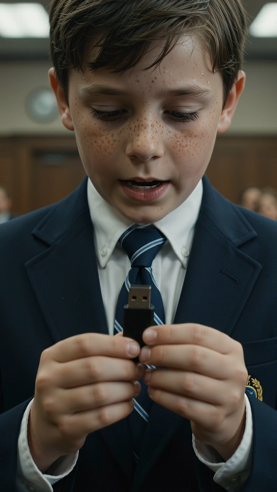 The Boy Put One USB Drive on the Table—Then the Entire Courtroom Realized the Wrong Man Was on Trial