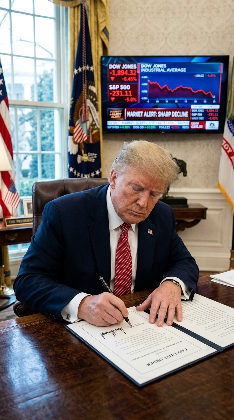 Trump's Tech Order Could Send Stocks Plunging