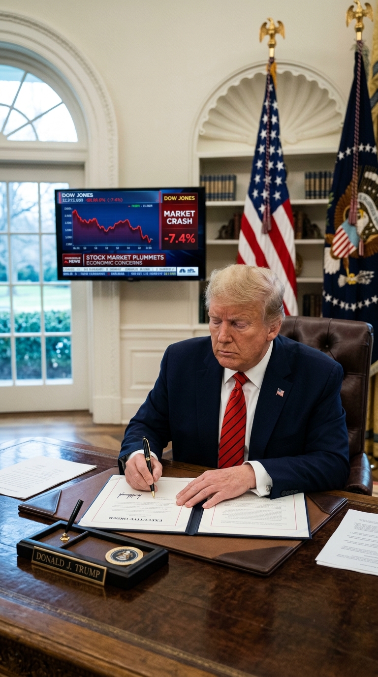 Trump's New AI Restrictions Could Trigger Nasdaq Crash