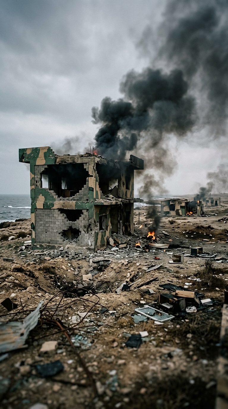 US precision bombs hit Iran's coast, could this trigger war?