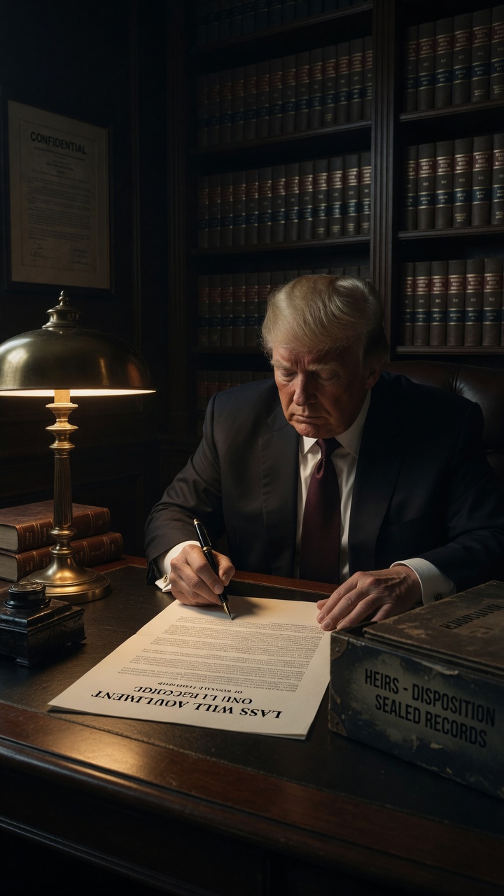 Could Trump's Secret Will Reveal 12 Hidden Heirs to His Fortune?