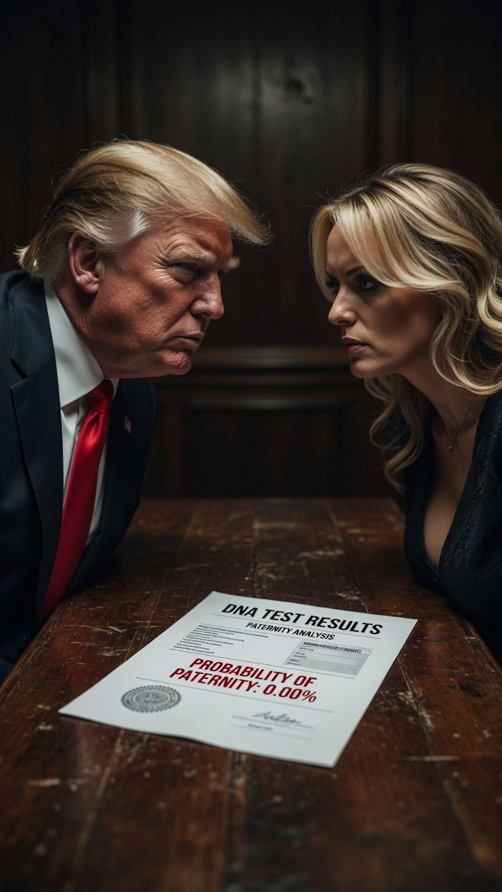 What If DNA Confirms Trump Has a Secret Child with Stormy Daniels?