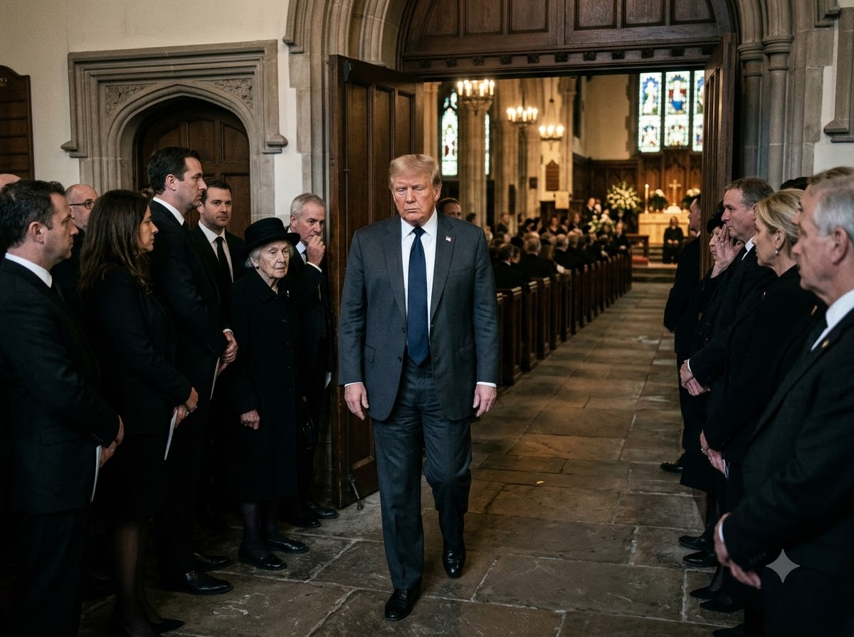 Trump Attends Lindsey Graham Funeral—Could This Change GOP Alliances?