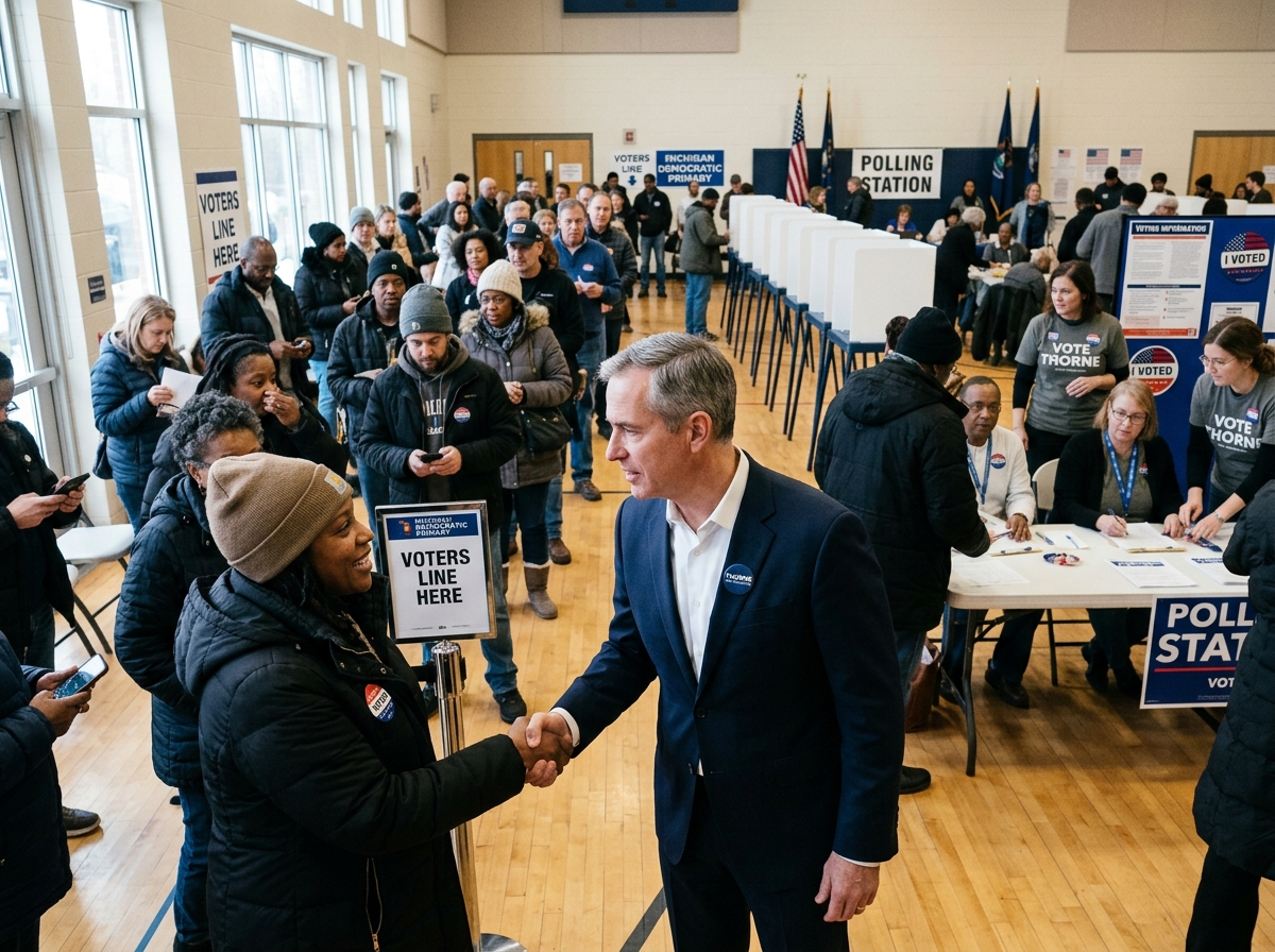 Could a Last-Minute Twist Decide Michigan’s Democratic Senate Primary?