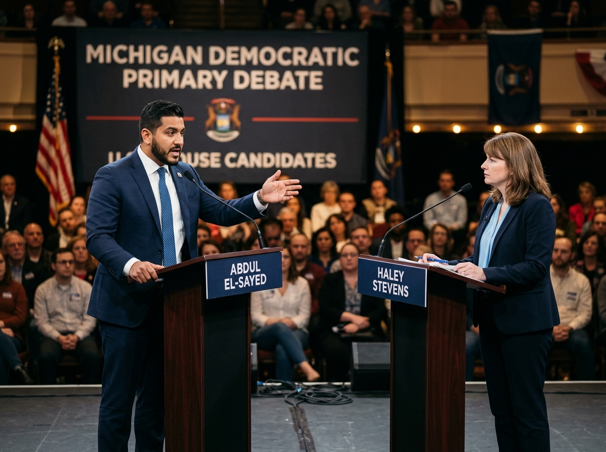Could Abdul El-Sayed’s Debate Moves Shift Michigan’s Political Landscape?