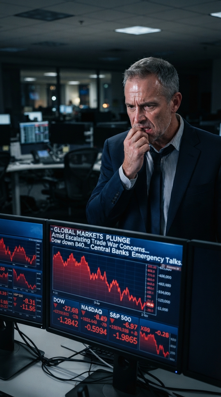 How a US-China trade war escalation could crush global markets