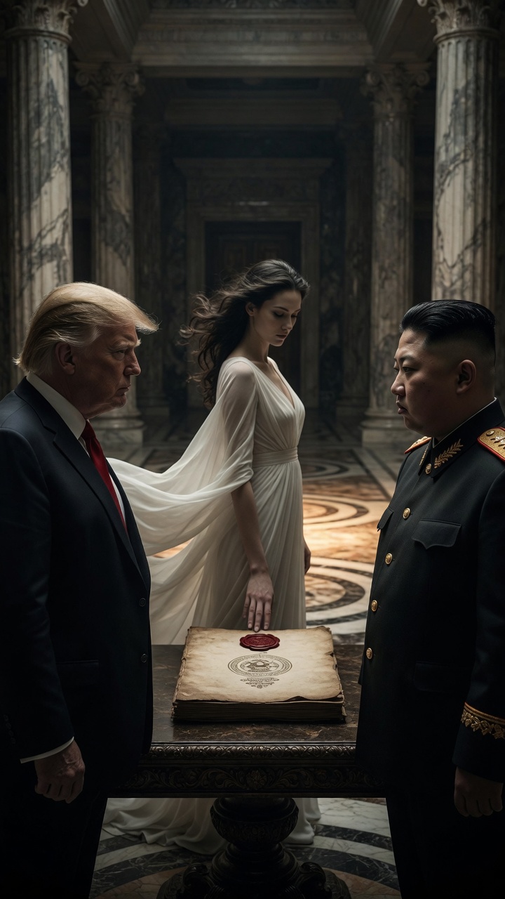 Could Trump and Kim Jong Un Share a Secret Love Child? A Supermodel Twist