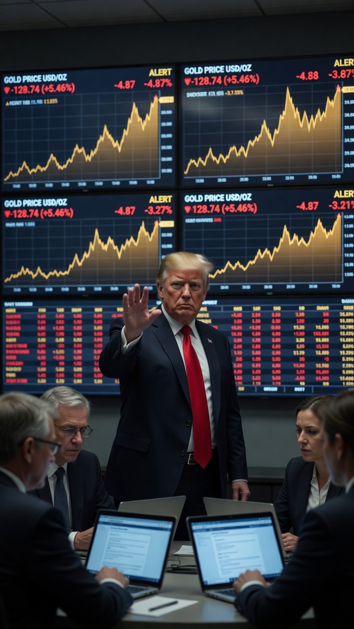 Gold Prices Explode as Trump's Iran Move Could Reshape US Economy